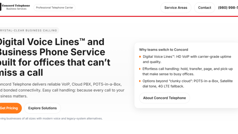 The Return of Local Telephone Service